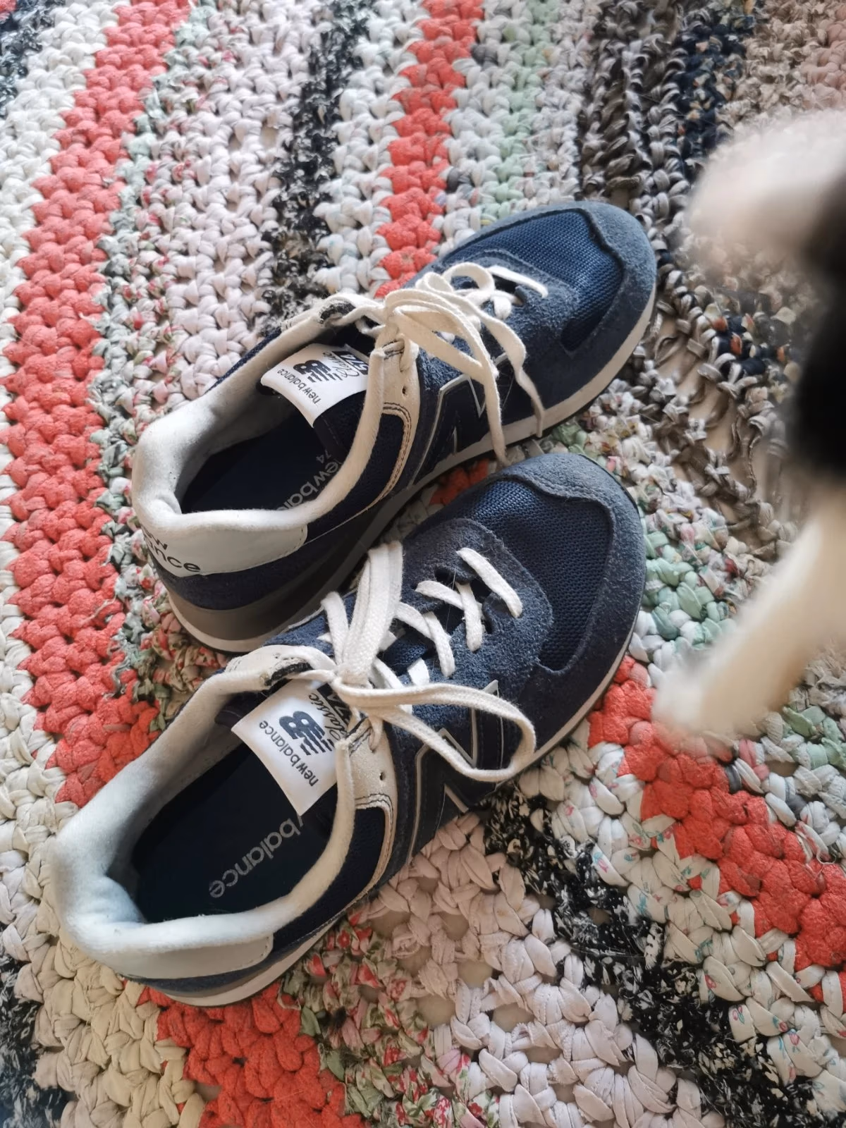 Navy New Balance 574 size 39, photo 3