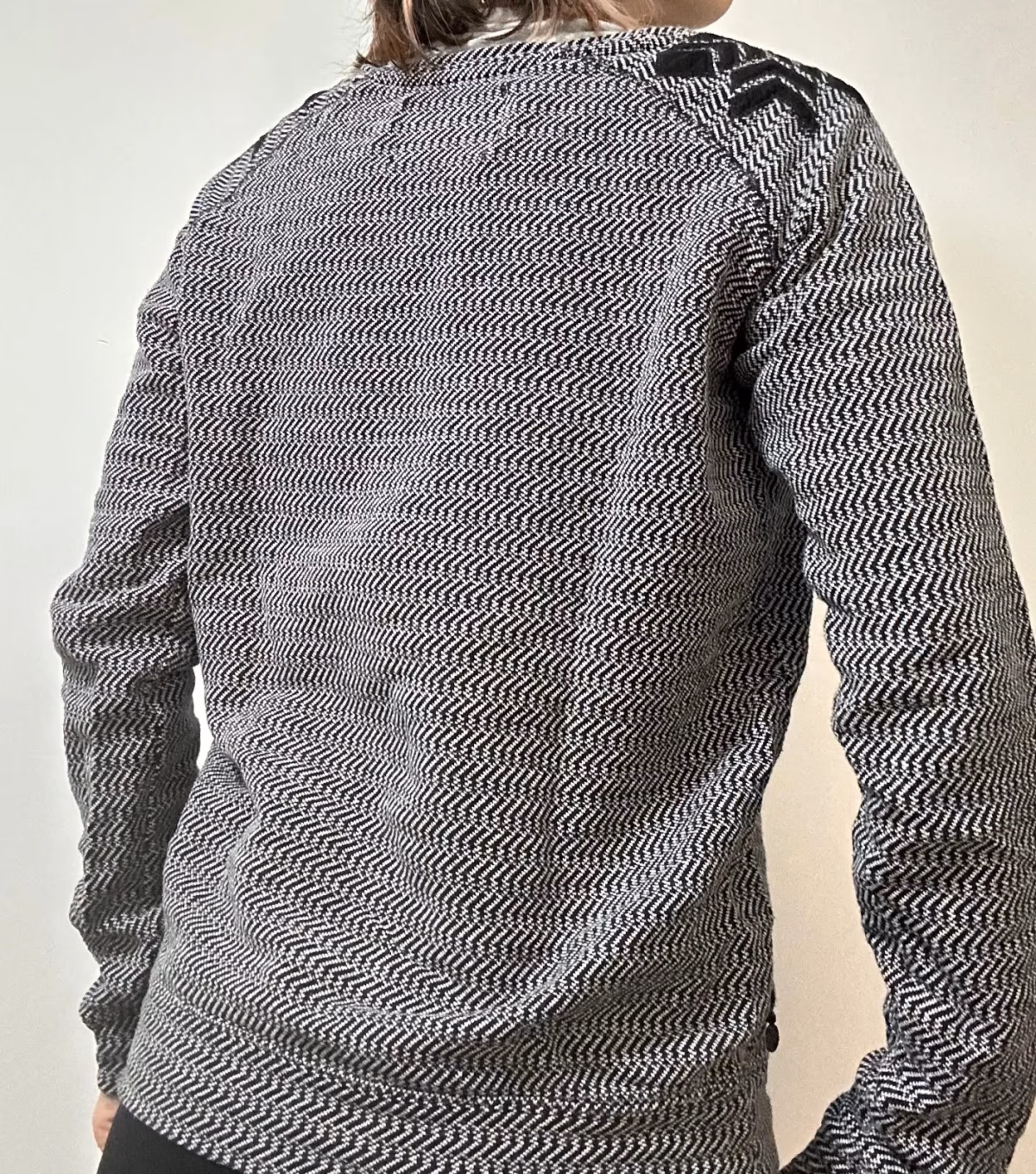 Maison Scotch Geometric Knit Sweater, photo 2
