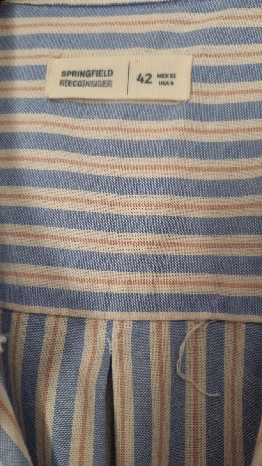 Springfield blue striped shirt, photo 2