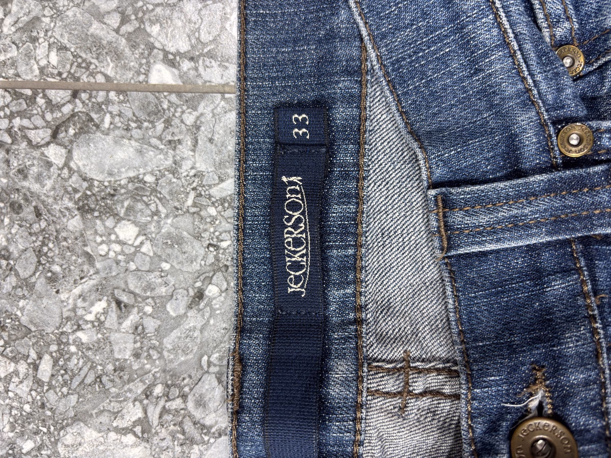 pantaloncini di jeans blu Jeckerson, foto 6