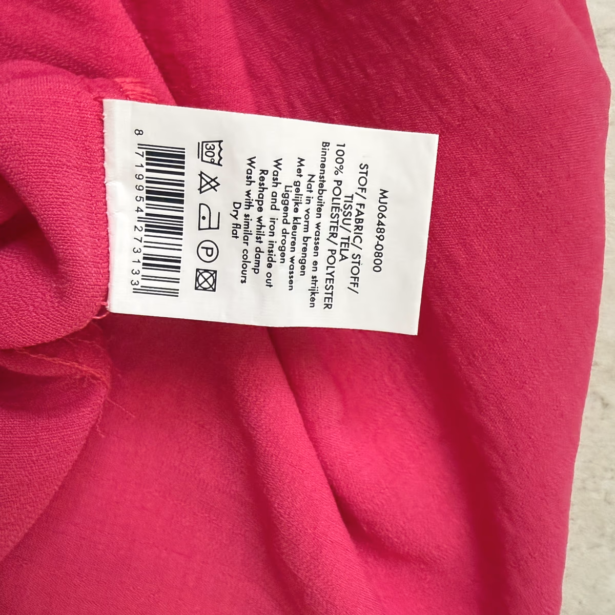 Pink Gathered Detail Midi Skirt, photo 4