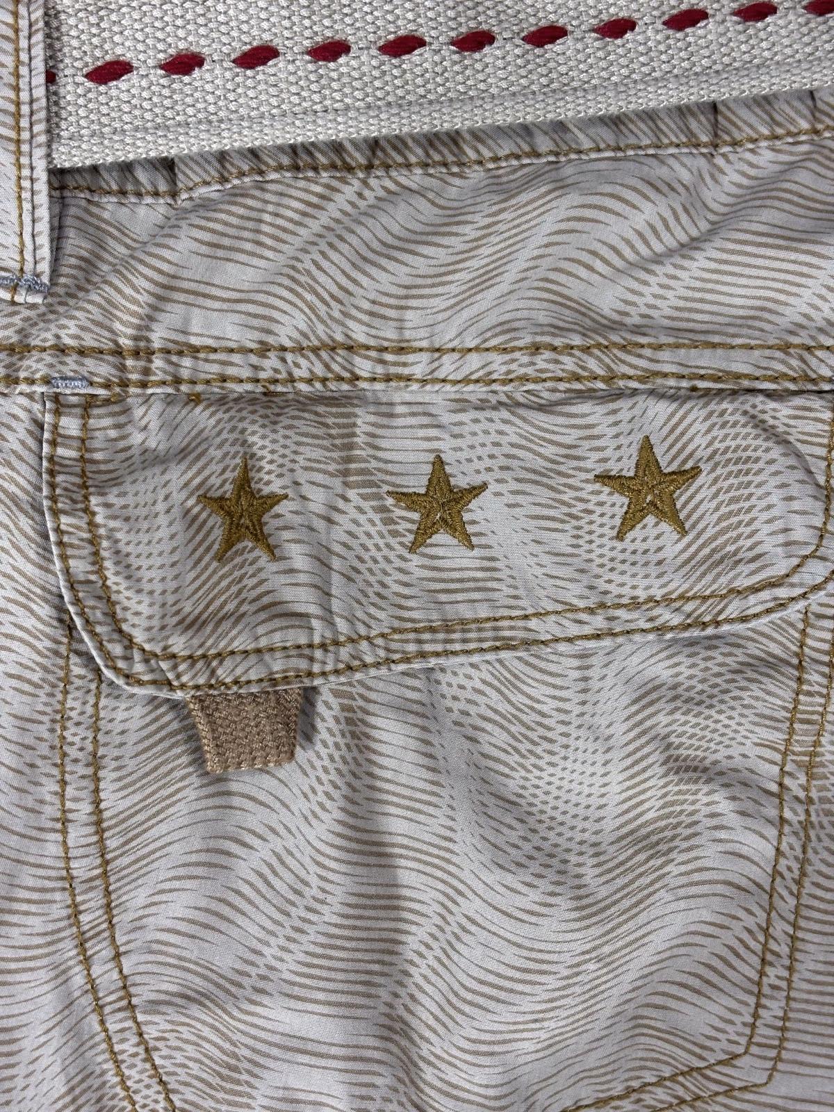 Timezone patterned cargo cropped trousers, photo 5