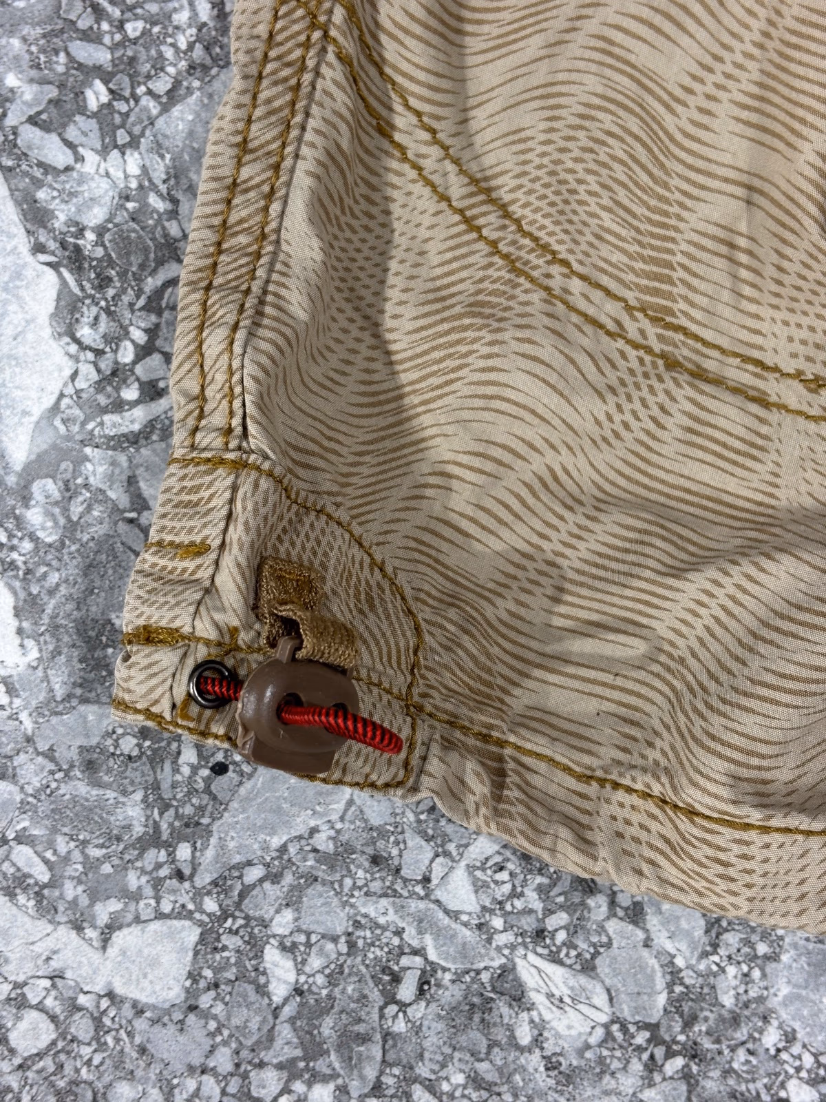 Timezone patterned cargo cropped trousers, photo 2