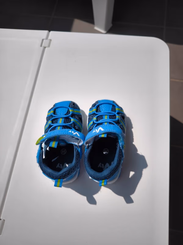Vty blue closed toe sandals, photo 2