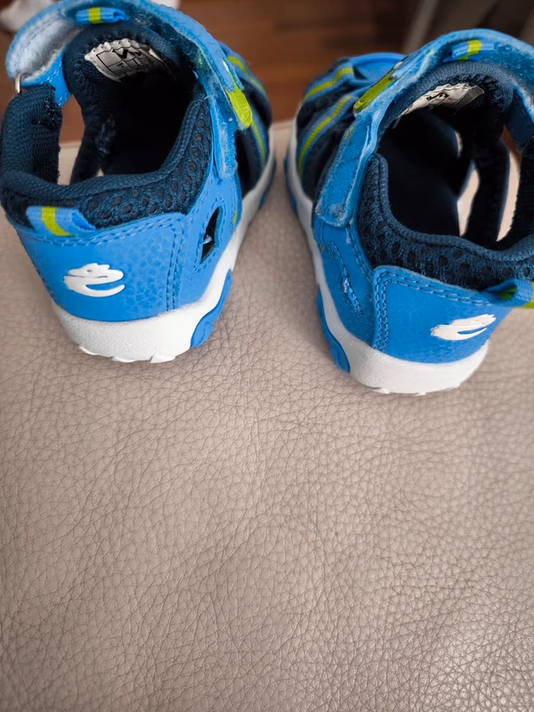Vty blue closed toe sandals, photo 4