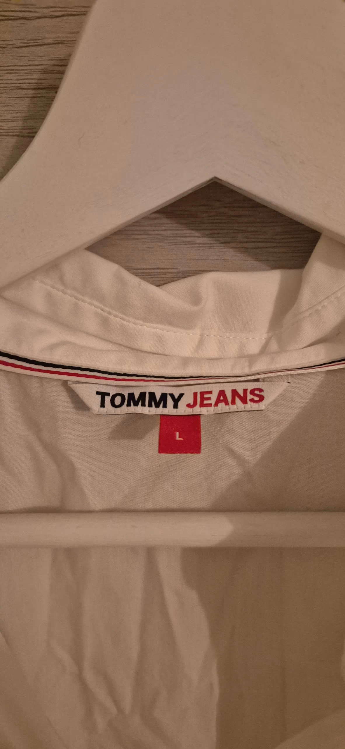 Tommy Jeans white shirt dress, photo 3