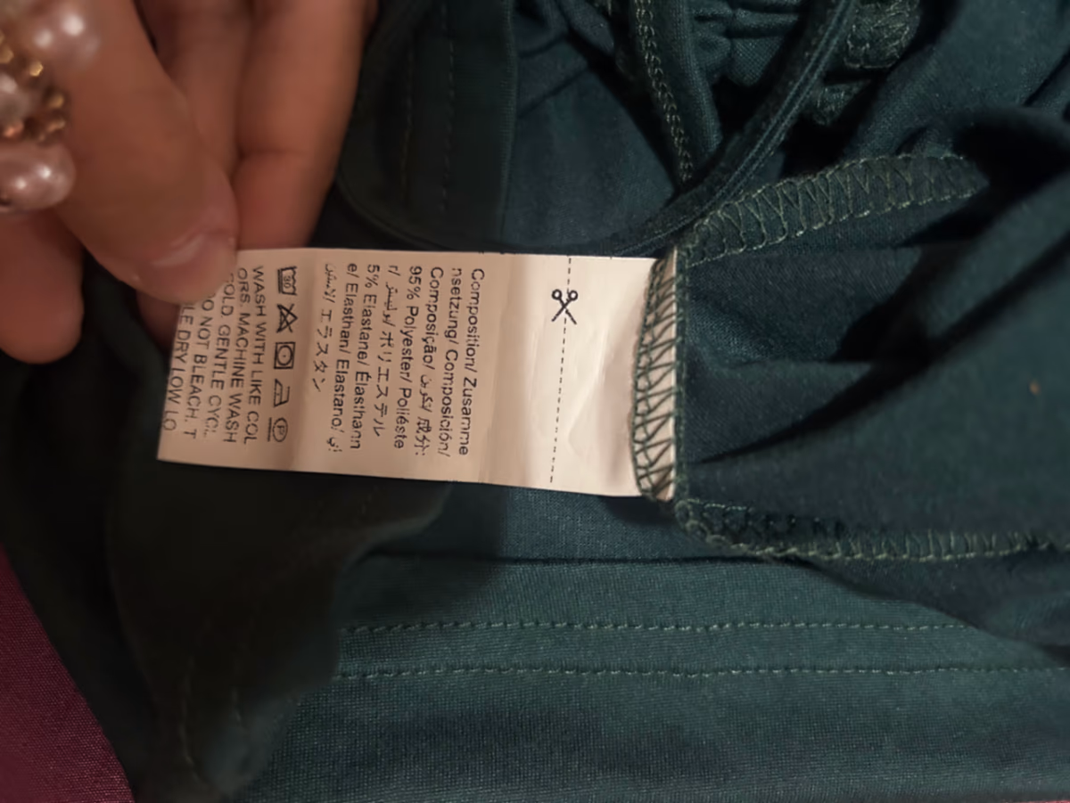 Dark Green Ruched Mini Dress, photo 3