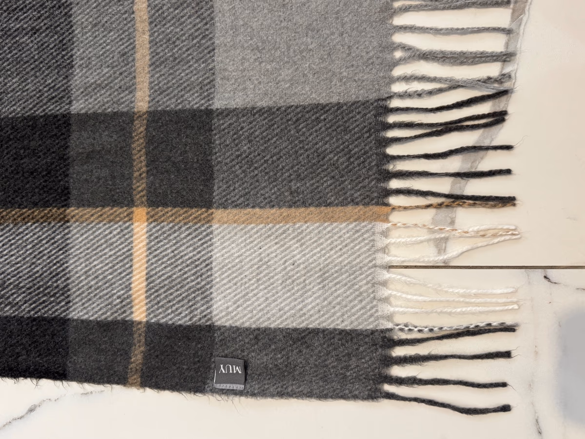 Classic Tartan Check Scarf, photo 2