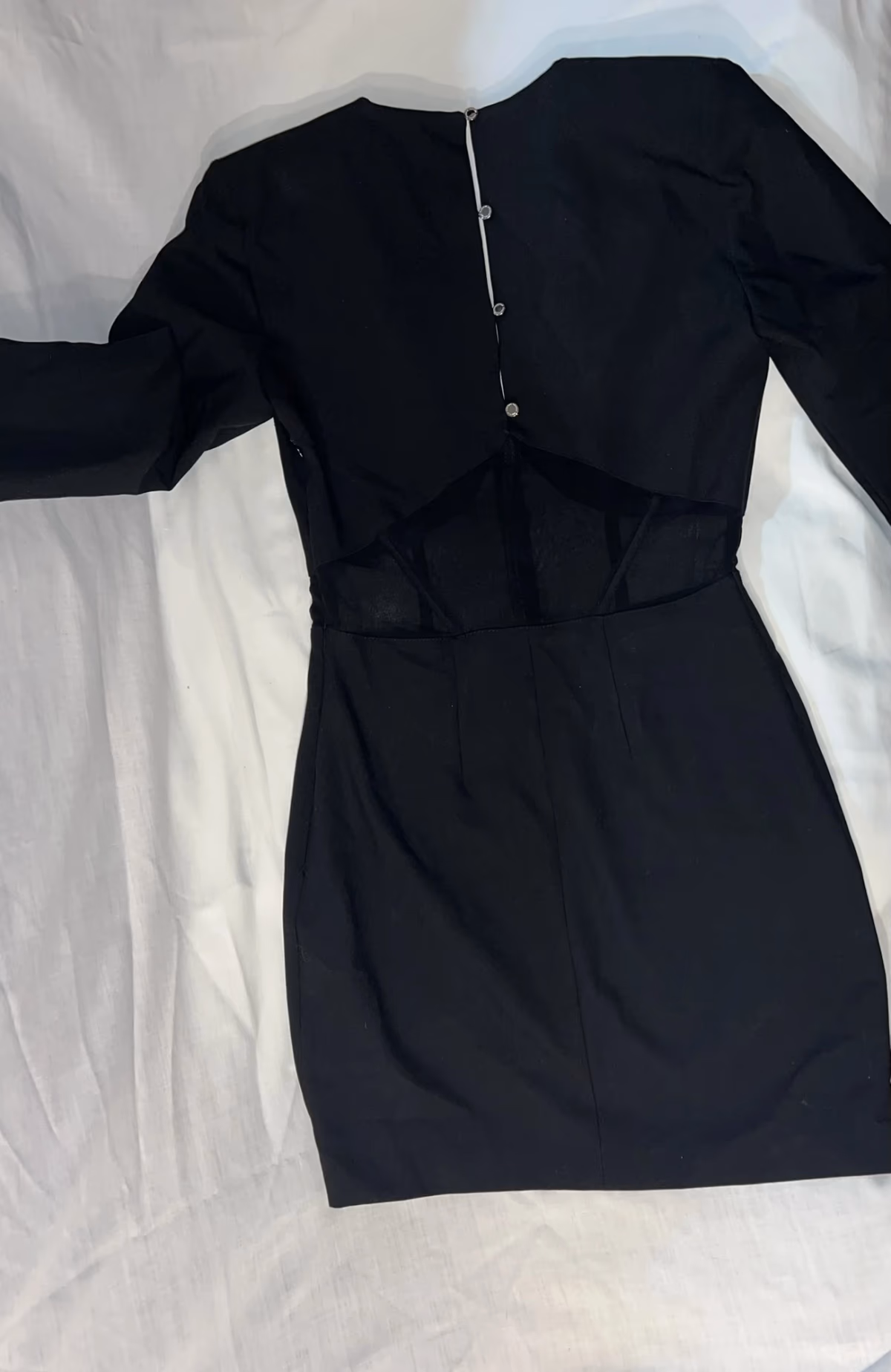 Minivestido negro Morgan, foto 5