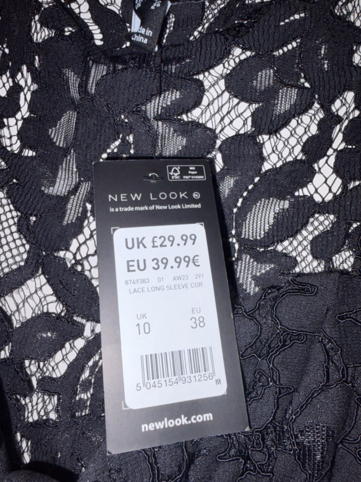 Top de encaje de New Look, foto 2