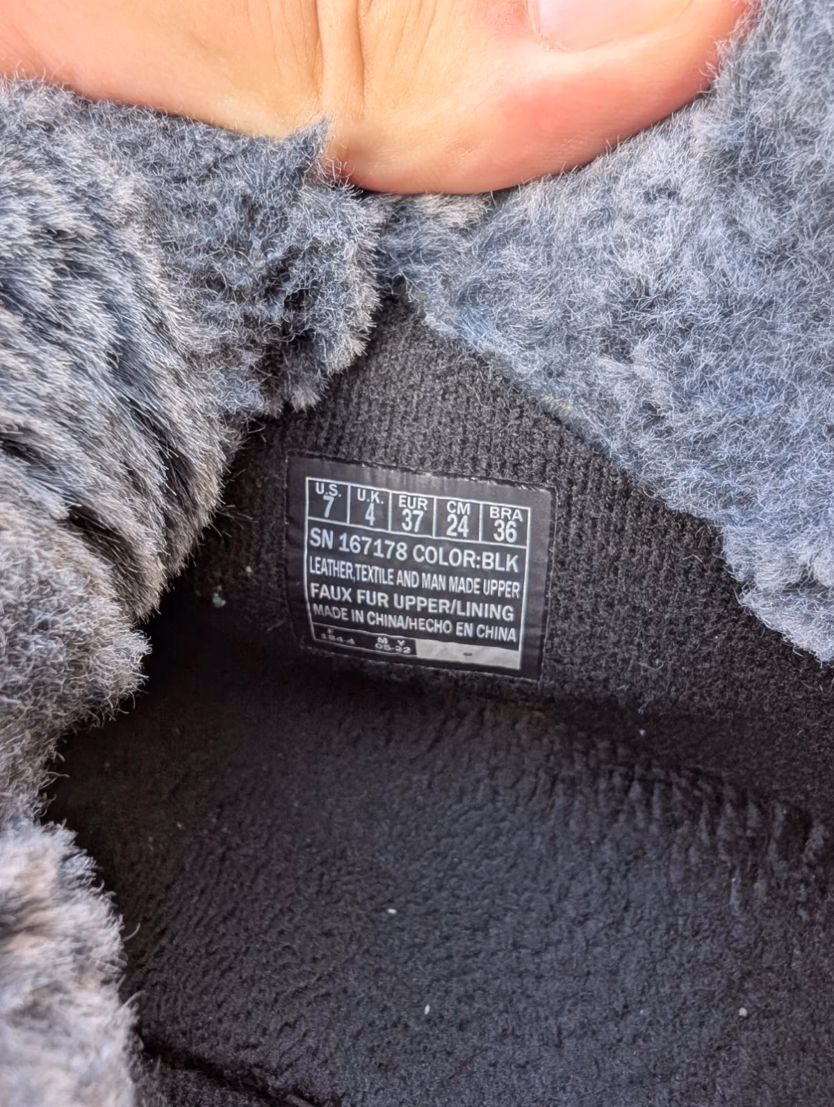 Skechers Faux Fur Waterproof Boots EU37, photo 4