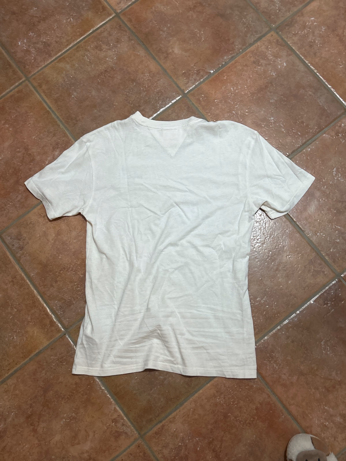 Tommy Jeans white logo t-shirt, photo 2