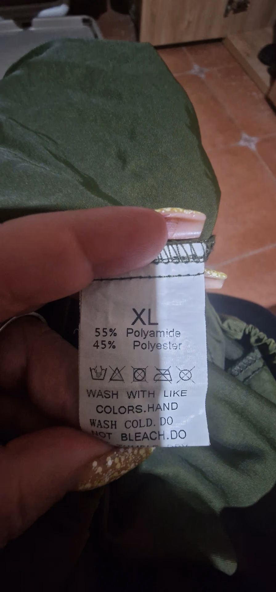 Khaki Green Cargo Trousers, photo 2