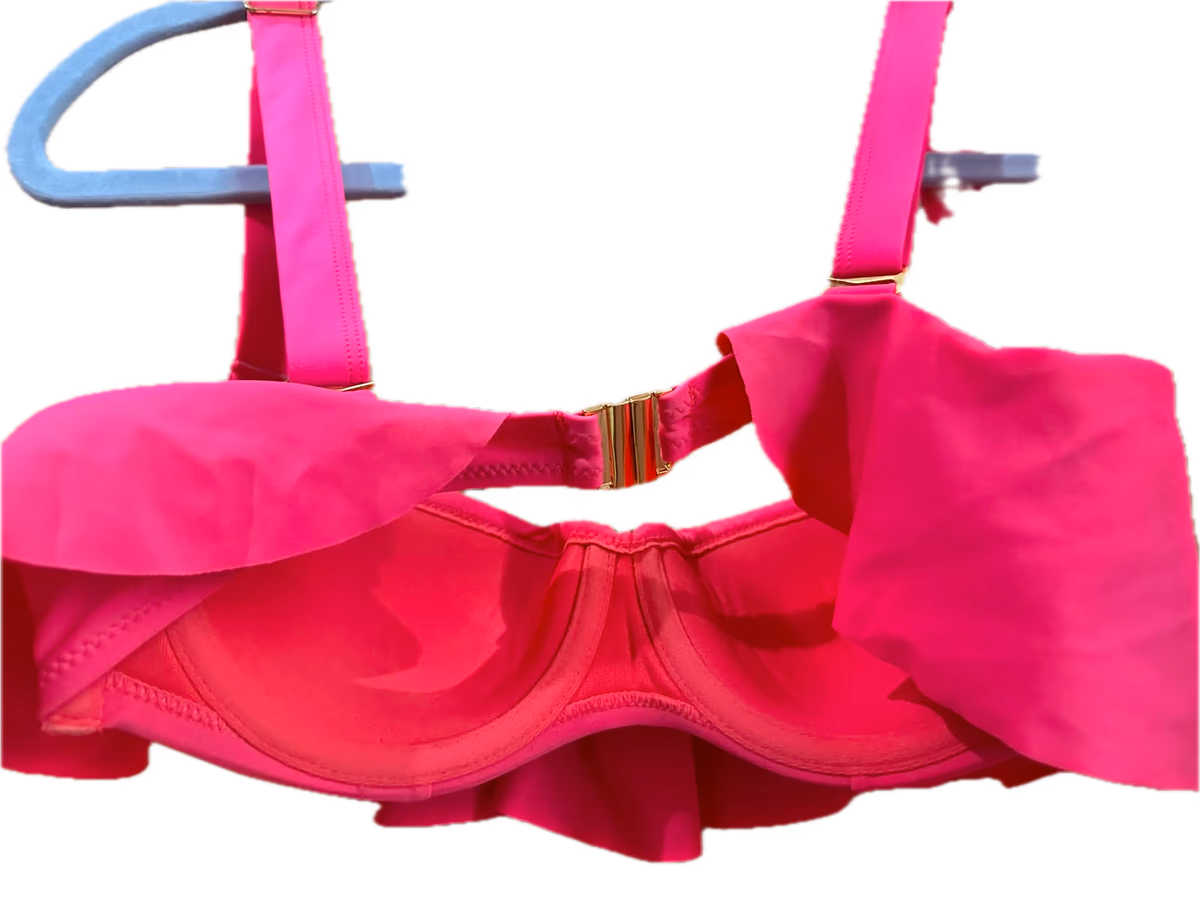 New Look Frill Bikini Top, photo 2